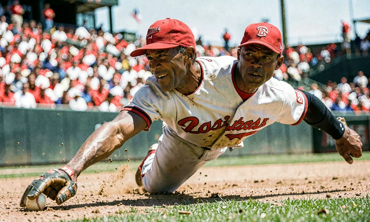 Ozzie Smith Opening Night Dive 1985