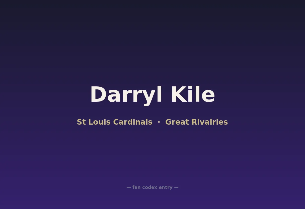 Darryl Kile